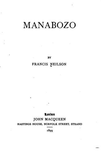 Cover for Manabozo