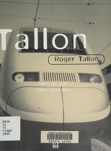Cover for Roger Tallon