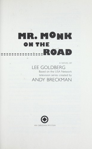 Cover for Mr. Monk on the road
