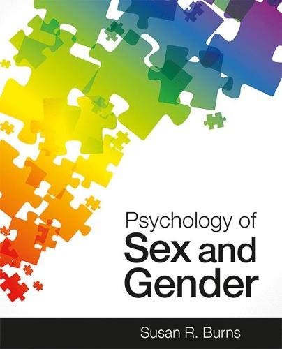 Cover for Psychology of Sex and Gender