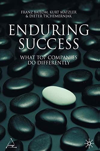 Cover for Enduring Success