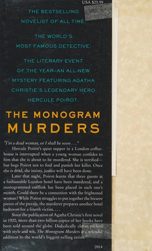 Cover for The monogram murders