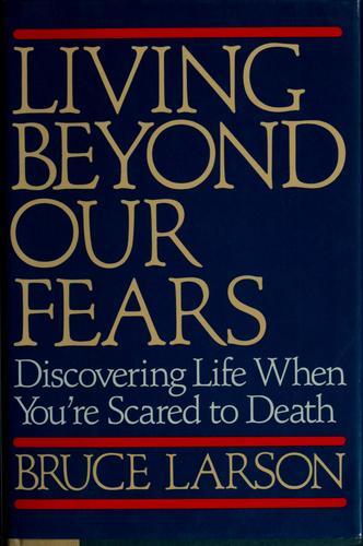 Cover for Living beyond our fears
