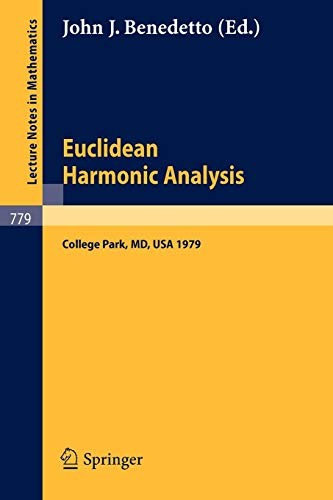 Cover for Euclidean Harmonic Analysis
