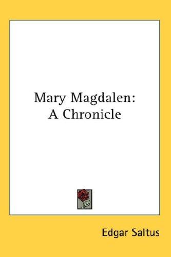 Cover for Mary Magdalen