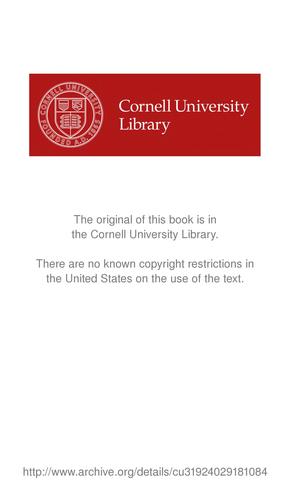 Cover for The nature and comparative value of the Christian evidences