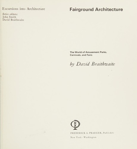 Cover for Fairground architecture