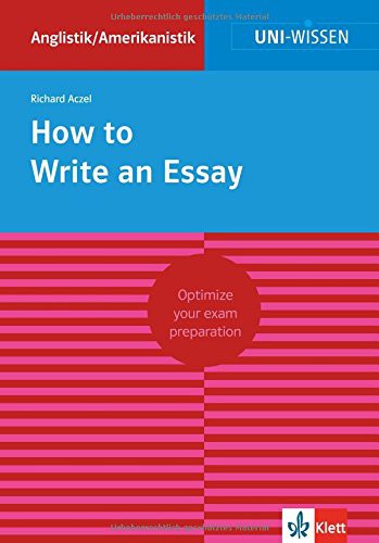 Cover for How to Write an Essay