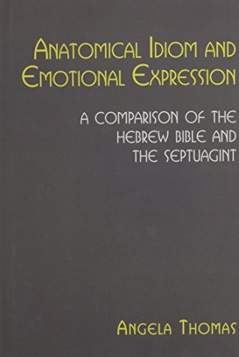 Cover for Anatomical Idiom and Emotional Expression