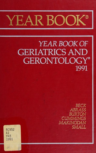 Cover for Geriatrics 1991 (DISCONTINUED (Yearbook of Geriatrics and Gerontology))