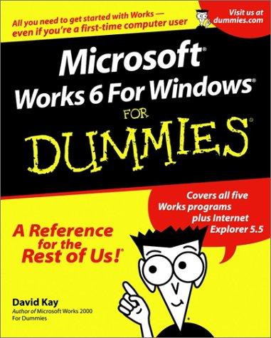 Cover for Microsoft Works 6 for Windows for Dummies