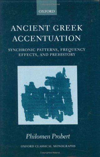 Cover for Ancient Greek Accentuation