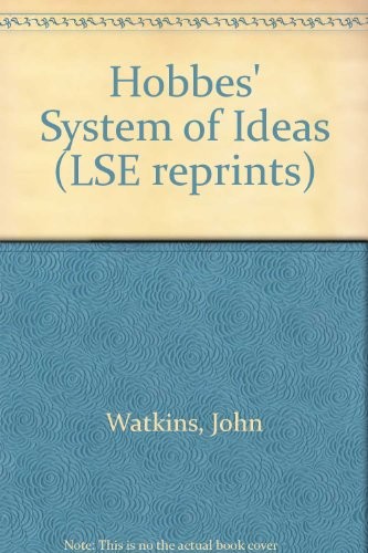 Cover for Hobbes's system of ideas
