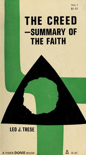Cover for The Creed--summary of the faith