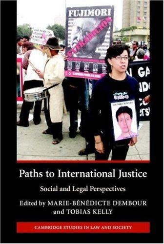 Cover for Paths to International Justice