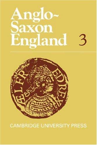 Cover for Anglo-Saxon England