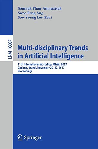 Cover for Multi-disciplinary Trends in Artificial Intelligence