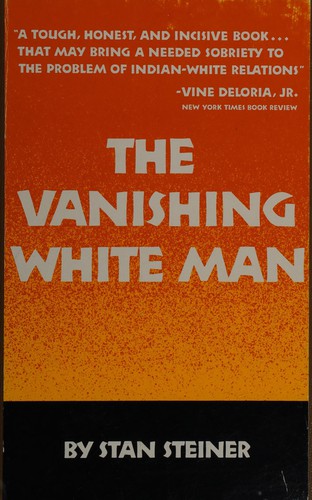 Cover for The vanishing white man