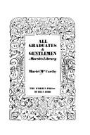 Cover for All graduates & gentlemen