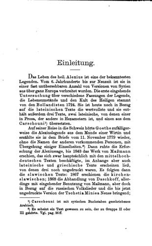Cover for Die Fassungen der Alexius-legende