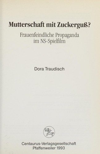 Cover for Mutterschaft mit Zuckerguss?