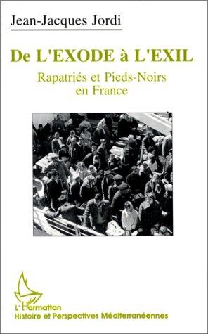 Cover for De l'exode à l'exil