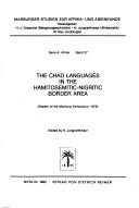 Cover for Chadic lexical roots