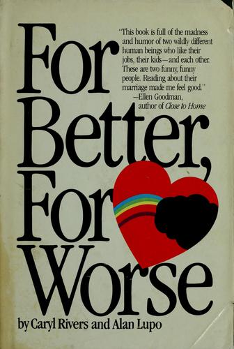 Cover for For better, for worse
