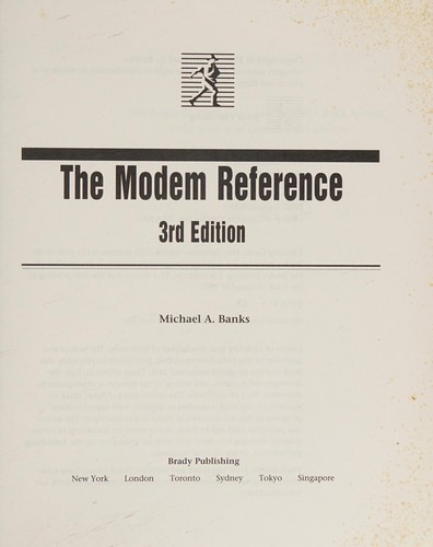Cover for The modem reference