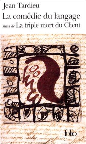 Cover for La comédie du langage