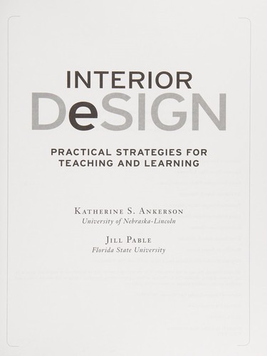 Cover for Interior design
