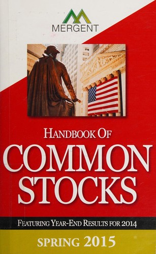 Cover for Handbook of common stocks - spring edition