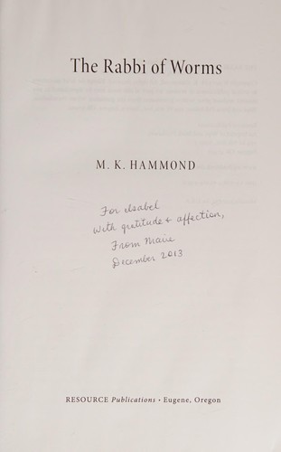 Cover for Rabbi of Worms