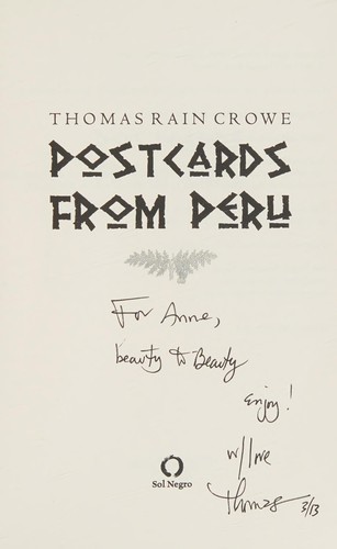 Cover for Postcards from Peru