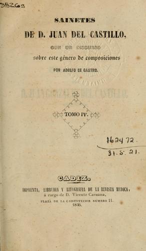 Cover for Sainetes