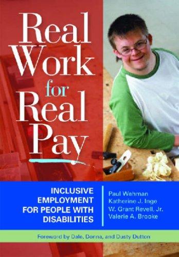 Cover for Real Work for Real Pay