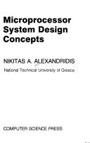 Cover for Microprocessor system design concepts