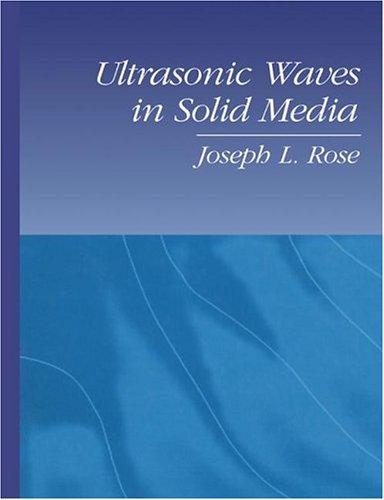 Cover for Ultrasonic Waves in Solid Media