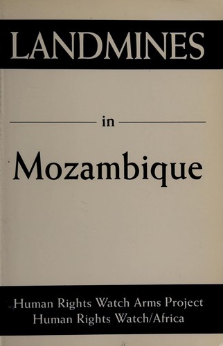 Cover for Landmines in Mozambique