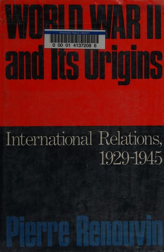 Cover for World War II and its origins