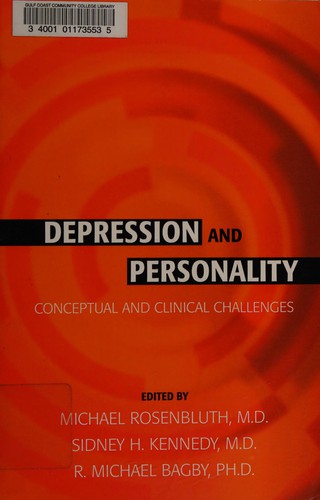 Cover for Depression and personality