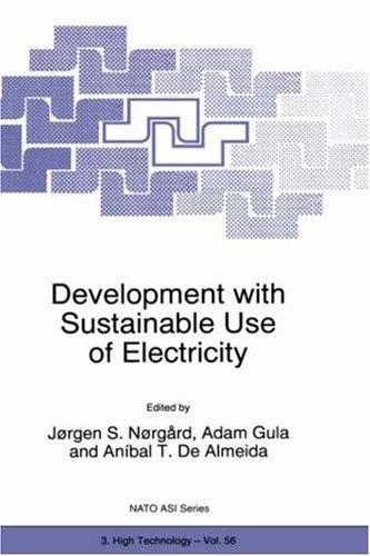 Cover for Development with sustainable use of electricity