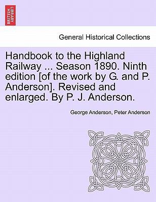Cover for Handbook To The Highland Railway Season 1890 Ninth Edition Of The Work