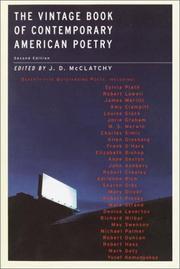 Cover for The Vintage book of contemporary American poetry
