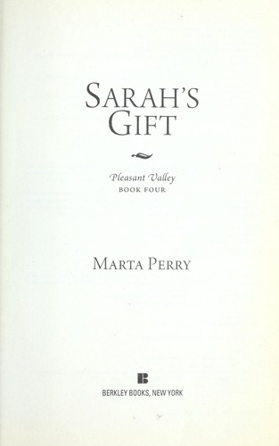 Cover for Sarah's gift
