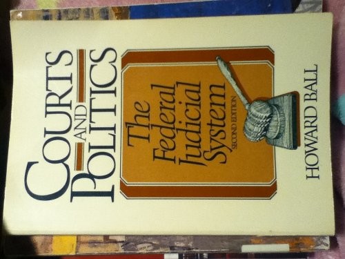 Cover for Courts and politics