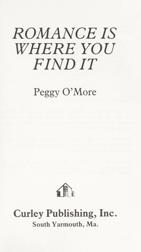 Cover for Romance is where you find it