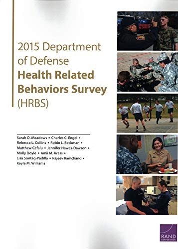 Cover for 2015 Department of Defense Health Related Behaviors Survey