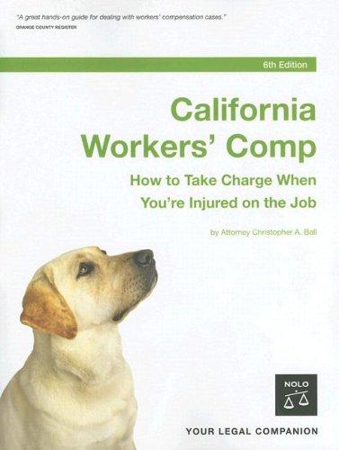 Cover for California Workers' Comp