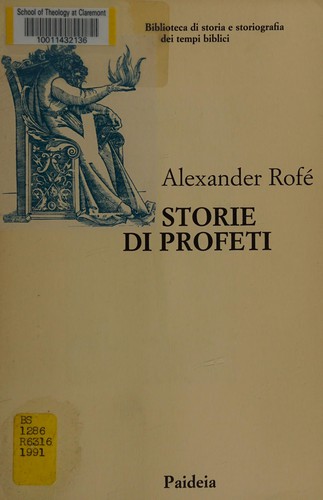 Cover for Storie di profeti